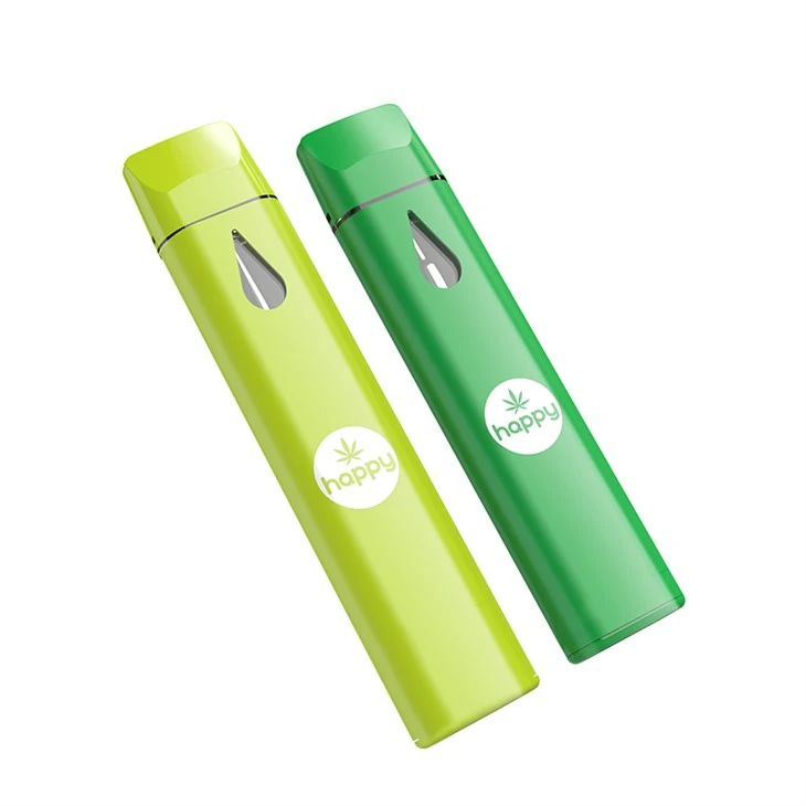 UK Germany Hot-selling E Cigarette1ml 2ml Live Resin Empty Vape Device For Thick Oil , CBD/ D8/THC/HHC/Distillate/Live Resin/ Live Rosin Disposable Vape Hardware