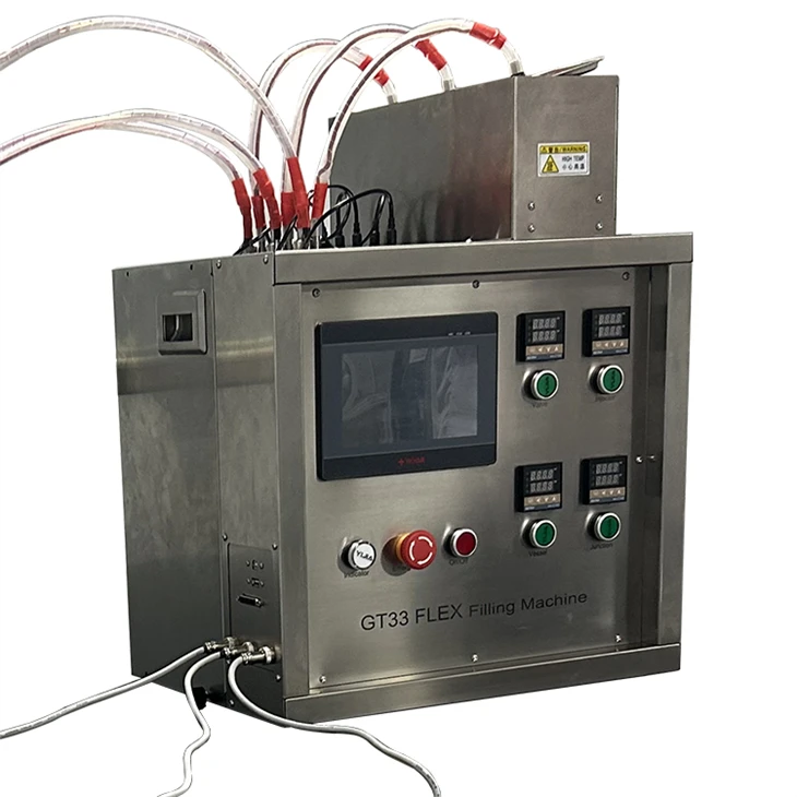 Automatic Thick CBD/THC/HHC Oil Filling Machine GT33 Multi-Flavor Disposable Vape Pen Filling Machine